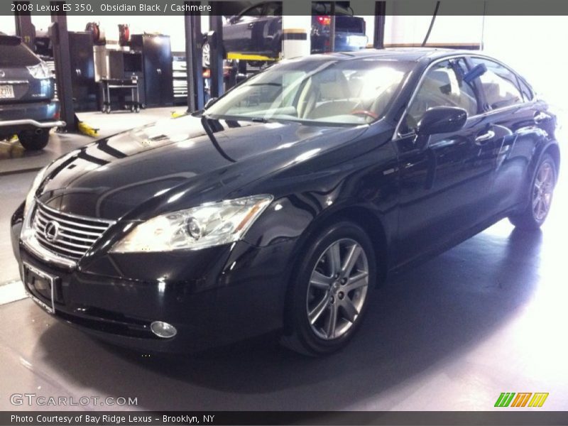 Obsidian Black / Cashmere 2008 Lexus ES 350