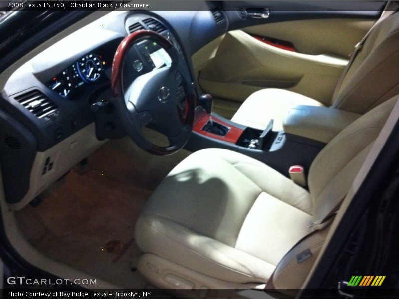 Obsidian Black / Cashmere 2008 Lexus ES 350