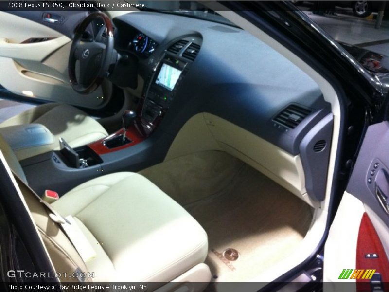 Obsidian Black / Cashmere 2008 Lexus ES 350