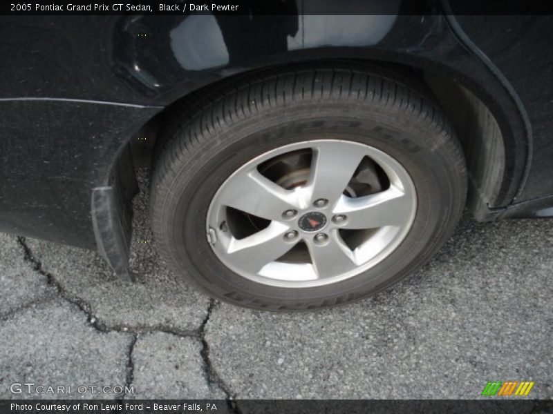 Black / Dark Pewter 2005 Pontiac Grand Prix GT Sedan