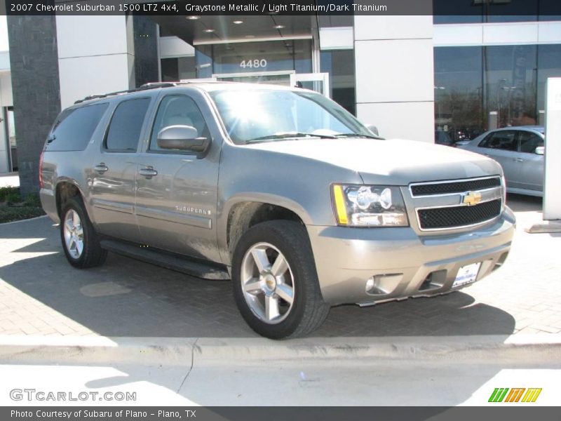 Graystone Metallic / Light Titanium/Dark Titanium 2007 Chevrolet Suburban 1500 LTZ 4x4