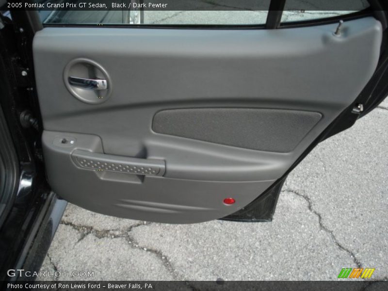 Black / Dark Pewter 2005 Pontiac Grand Prix GT Sedan