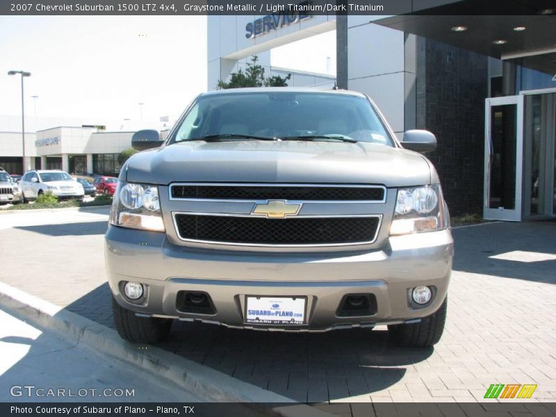 Graystone Metallic / Light Titanium/Dark Titanium 2007 Chevrolet Suburban 1500 LTZ 4x4