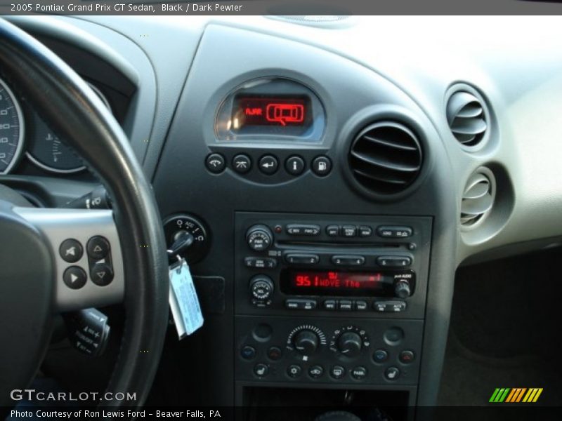 Black / Dark Pewter 2005 Pontiac Grand Prix GT Sedan