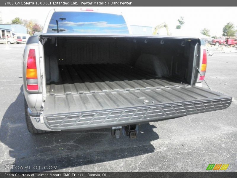 Pewter Metallic / Dark Pewter 2003 GMC Sierra 1500 SLT Extended Cab