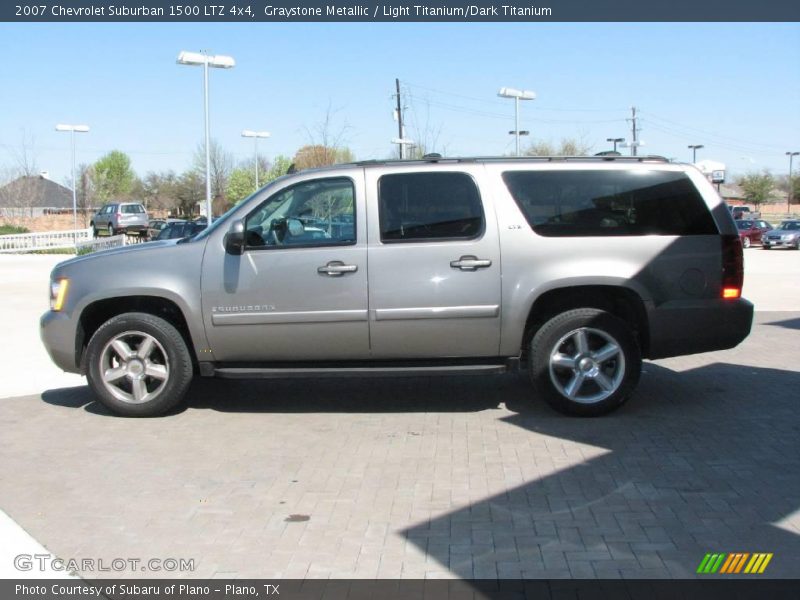 Graystone Metallic / Light Titanium/Dark Titanium 2007 Chevrolet Suburban 1500 LTZ 4x4