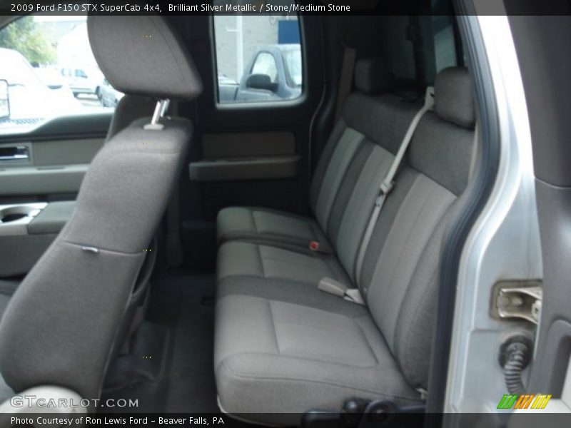 Brilliant Silver Metallic / Stone/Medium Stone 2009 Ford F150 STX SuperCab 4x4