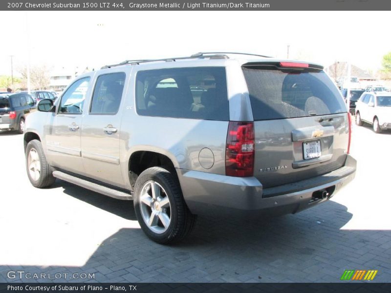 Graystone Metallic / Light Titanium/Dark Titanium 2007 Chevrolet Suburban 1500 LTZ 4x4