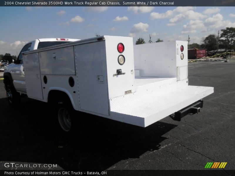 Summit White / Dark Charcoal 2004 Chevrolet Silverado 3500HD Work Truck Regular Cab Chassis