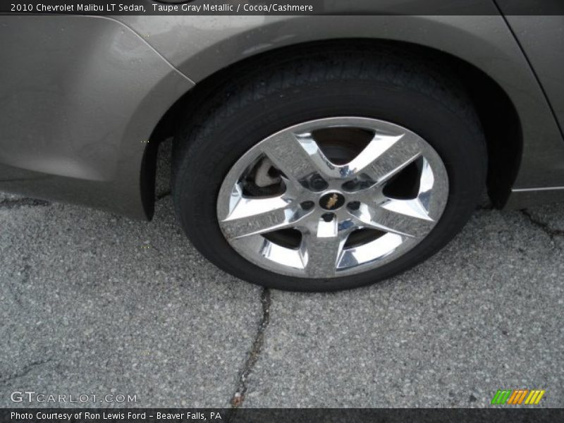 Taupe Gray Metallic / Cocoa/Cashmere 2010 Chevrolet Malibu LT Sedan