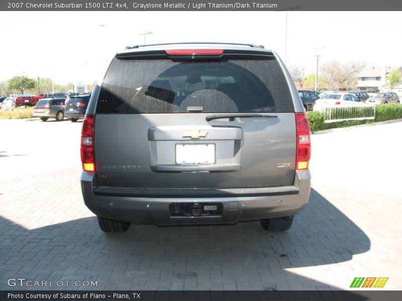 Graystone Metallic / Light Titanium/Dark Titanium 2007 Chevrolet Suburban 1500 LTZ 4x4