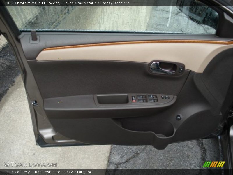Taupe Gray Metallic / Cocoa/Cashmere 2010 Chevrolet Malibu LT Sedan