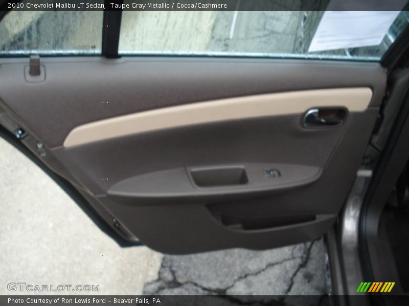 Taupe Gray Metallic / Cocoa/Cashmere 2010 Chevrolet Malibu LT Sedan