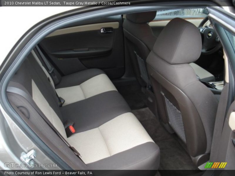 Taupe Gray Metallic / Cocoa/Cashmere 2010 Chevrolet Malibu LT Sedan