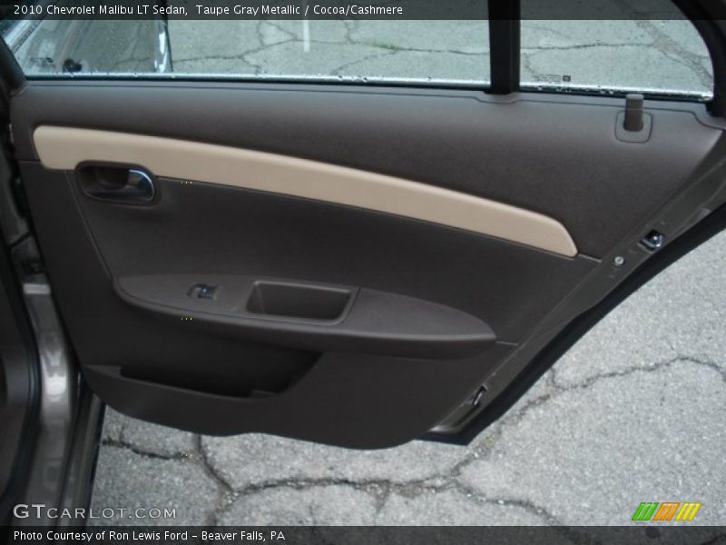 Taupe Gray Metallic / Cocoa/Cashmere 2010 Chevrolet Malibu LT Sedan