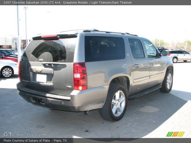 Graystone Metallic / Light Titanium/Dark Titanium 2007 Chevrolet Suburban 1500 LTZ 4x4