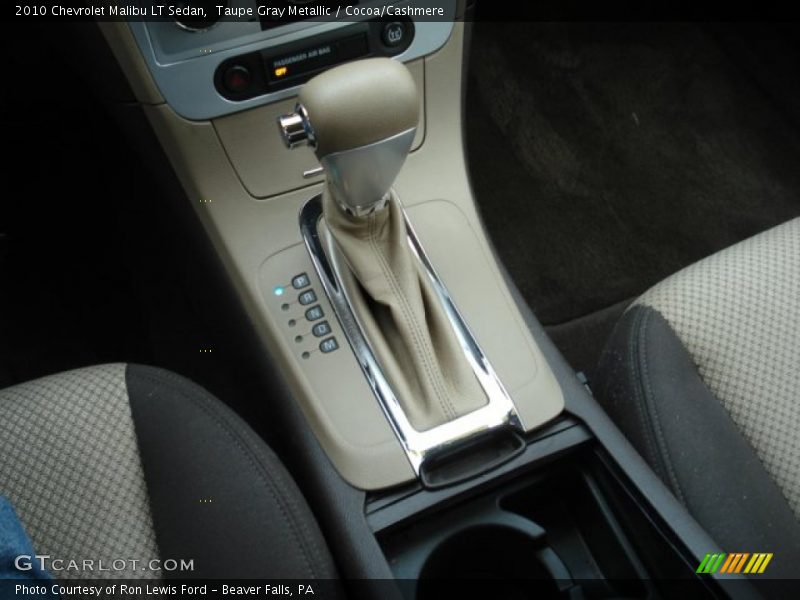 Taupe Gray Metallic / Cocoa/Cashmere 2010 Chevrolet Malibu LT Sedan