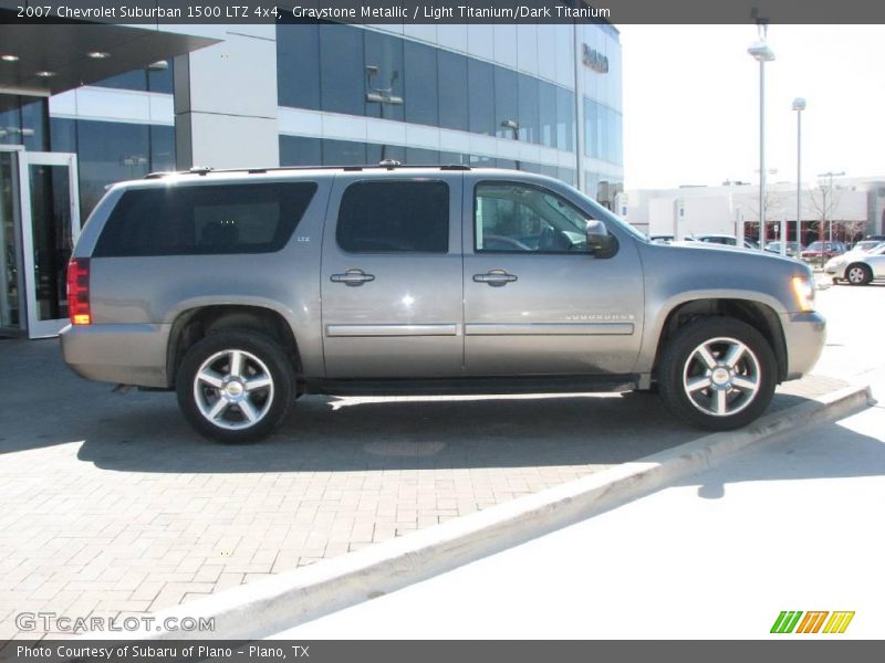 Graystone Metallic / Light Titanium/Dark Titanium 2007 Chevrolet Suburban 1500 LTZ 4x4