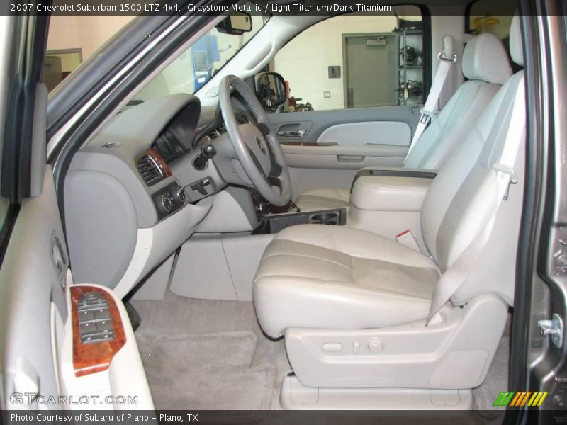 Graystone Metallic / Light Titanium/Dark Titanium 2007 Chevrolet Suburban 1500 LTZ 4x4