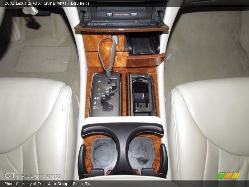 Crystal White / Ecru Beige 2002 Lexus LS 430