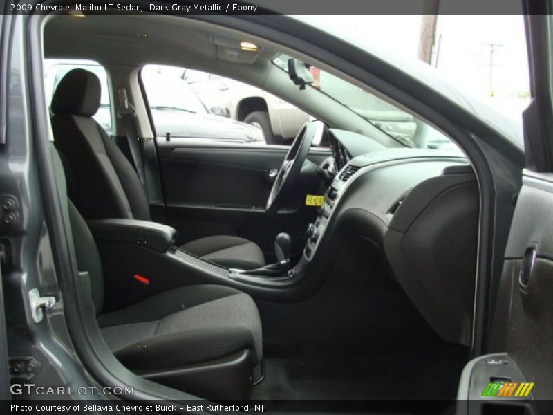 Dark Gray Metallic / Ebony 2009 Chevrolet Malibu LT Sedan