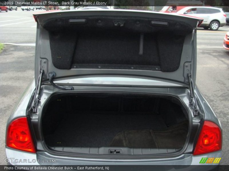 Dark Gray Metallic / Ebony 2009 Chevrolet Malibu LT Sedan