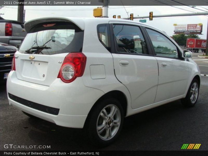 Summit White / Charcoal 2011 Chevrolet Aveo Aveo5 LT