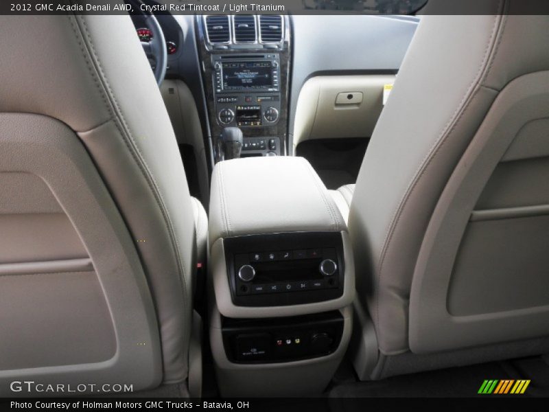 Crystal Red Tintcoat / Light Titanium 2012 GMC Acadia Denali AWD