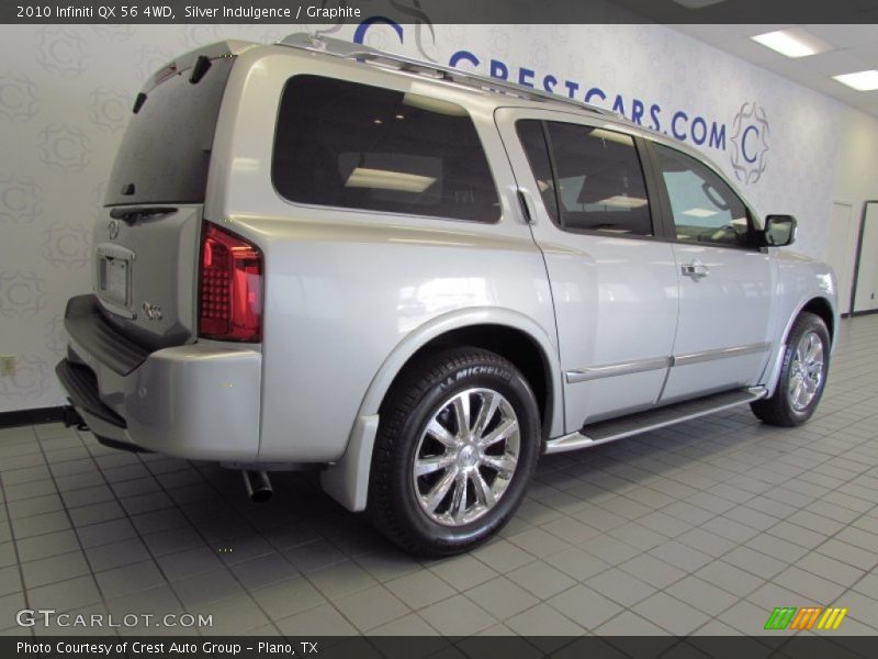 Silver Indulgence / Graphite 2010 Infiniti QX 56 4WD