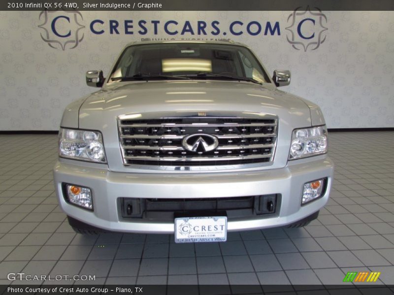 Silver Indulgence / Graphite 2010 Infiniti QX 56 4WD