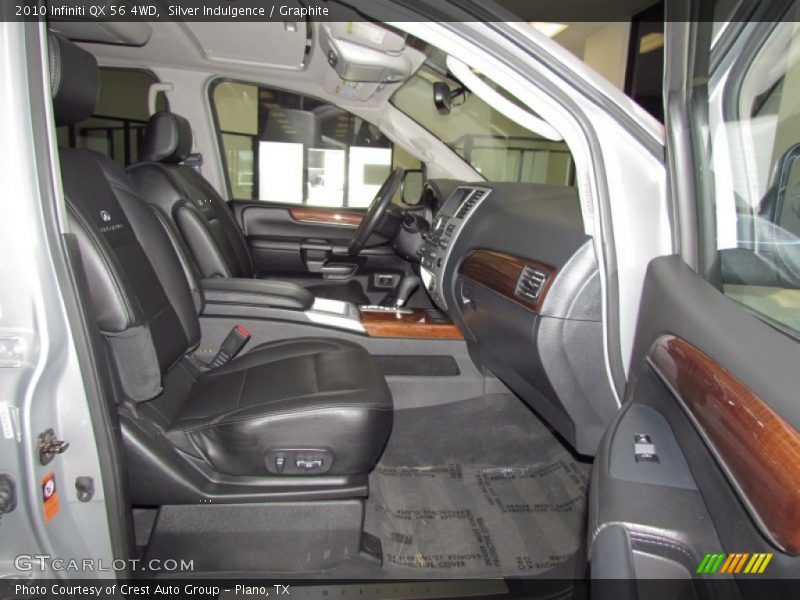 Silver Indulgence / Graphite 2010 Infiniti QX 56 4WD