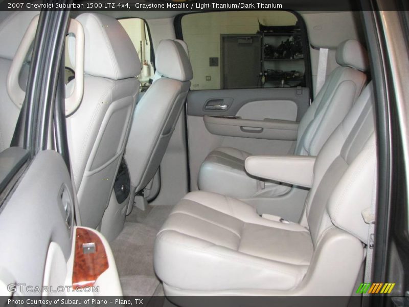 Graystone Metallic / Light Titanium/Dark Titanium 2007 Chevrolet Suburban 1500 LTZ 4x4