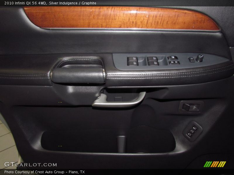 Silver Indulgence / Graphite 2010 Infiniti QX 56 4WD