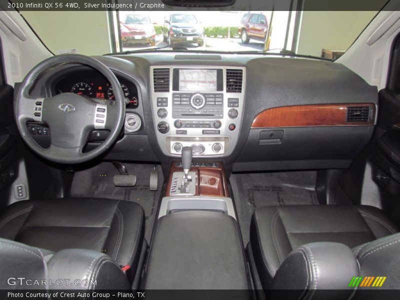 Silver Indulgence / Graphite 2010 Infiniti QX 56 4WD