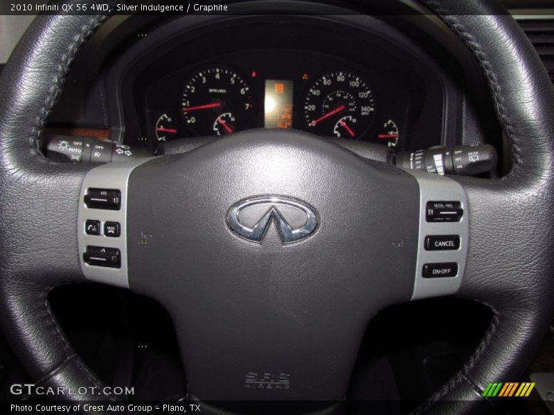 Silver Indulgence / Graphite 2010 Infiniti QX 56 4WD