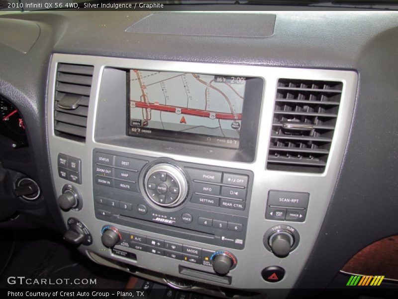 Silver Indulgence / Graphite 2010 Infiniti QX 56 4WD