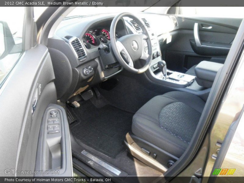 Medium Brown Metallic / Ebony 2012 GMC Acadia SLE