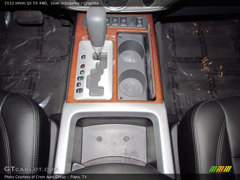 Silver Indulgence / Graphite 2010 Infiniti QX 56 4WD