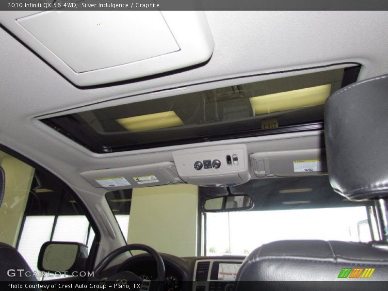 Silver Indulgence / Graphite 2010 Infiniti QX 56 4WD