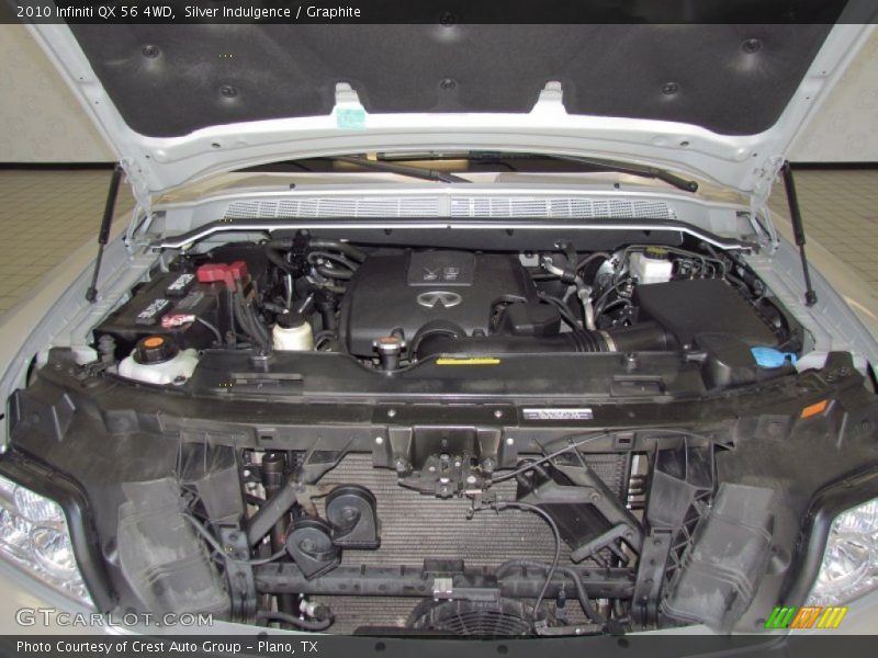 Silver Indulgence / Graphite 2010 Infiniti QX 56 4WD
