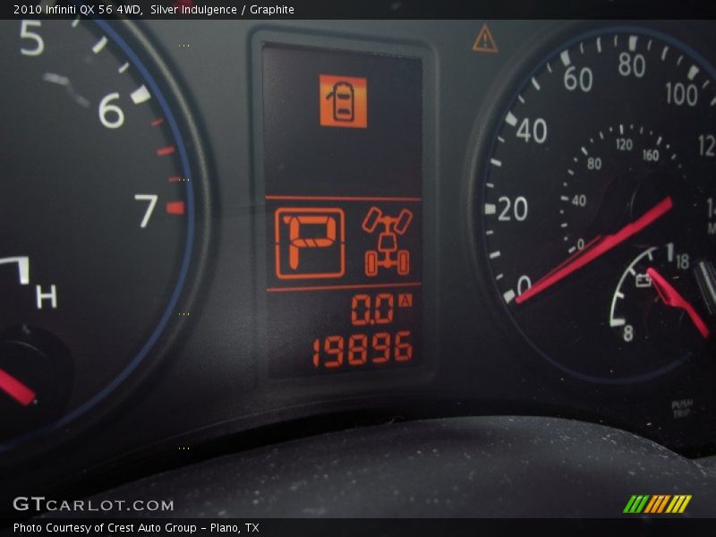 Silver Indulgence / Graphite 2010 Infiniti QX 56 4WD