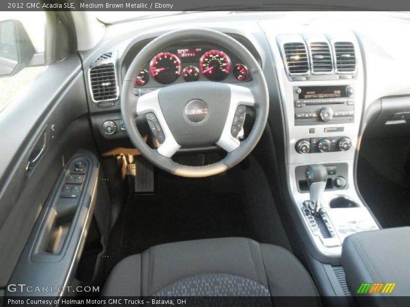 Medium Brown Metallic / Ebony 2012 GMC Acadia SLE