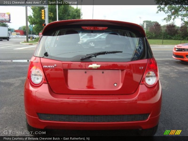 Sport Red / Charcoal 2011 Chevrolet Aveo Aveo5 LT