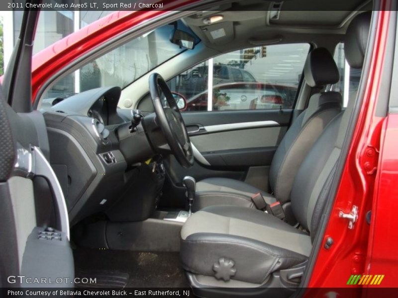  2011 Aveo Aveo5 LT Charcoal Interior