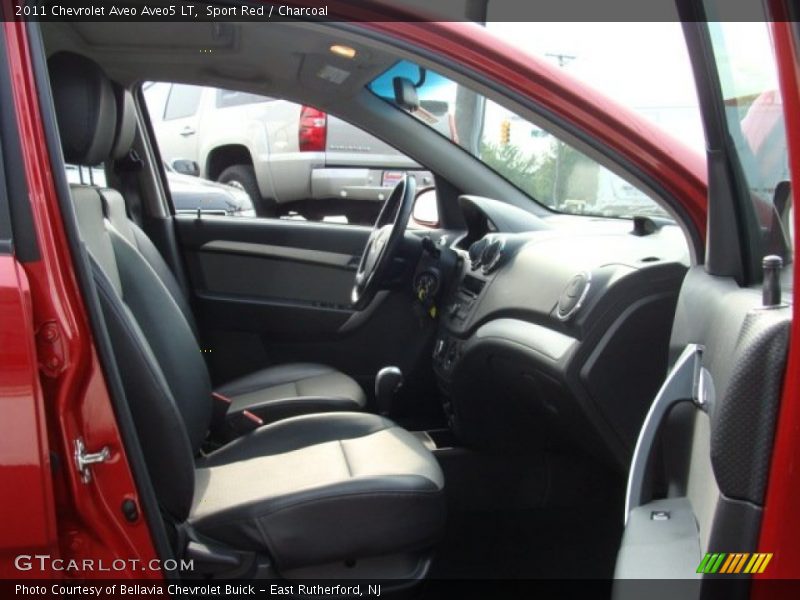 Sport Red / Charcoal 2011 Chevrolet Aveo Aveo5 LT