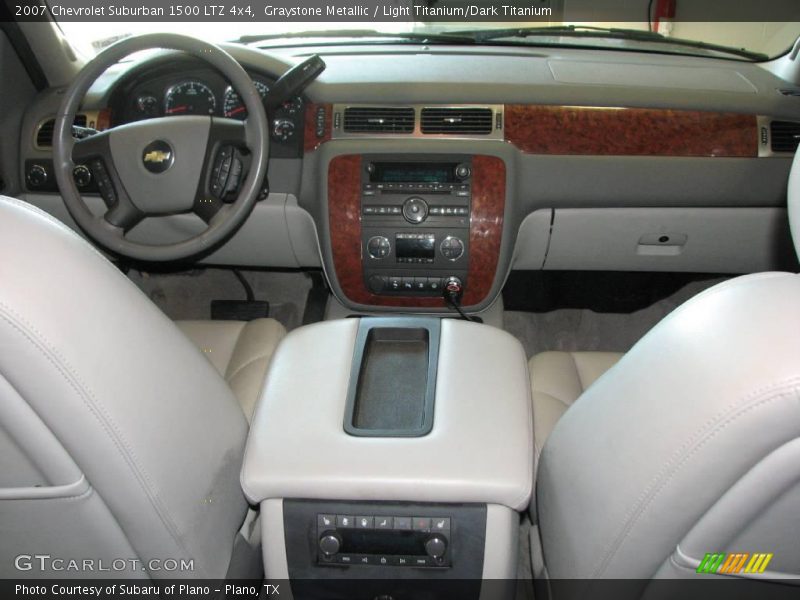 Graystone Metallic / Light Titanium/Dark Titanium 2007 Chevrolet Suburban 1500 LTZ 4x4