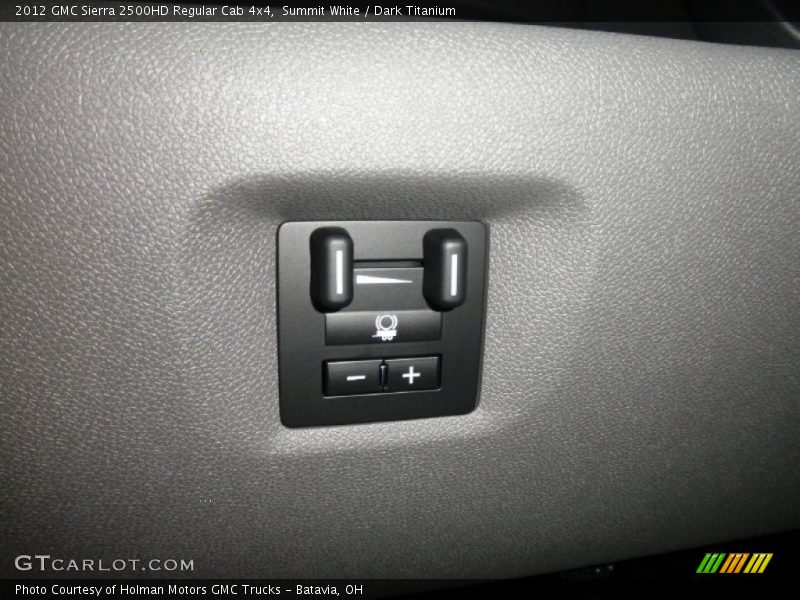 Summit White / Dark Titanium 2012 GMC Sierra 2500HD Regular Cab 4x4