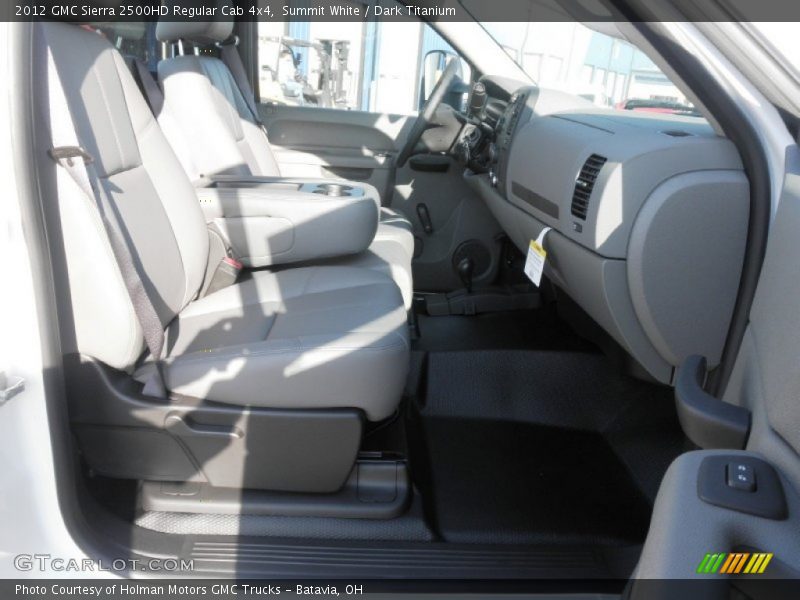 Summit White / Dark Titanium 2012 GMC Sierra 2500HD Regular Cab 4x4