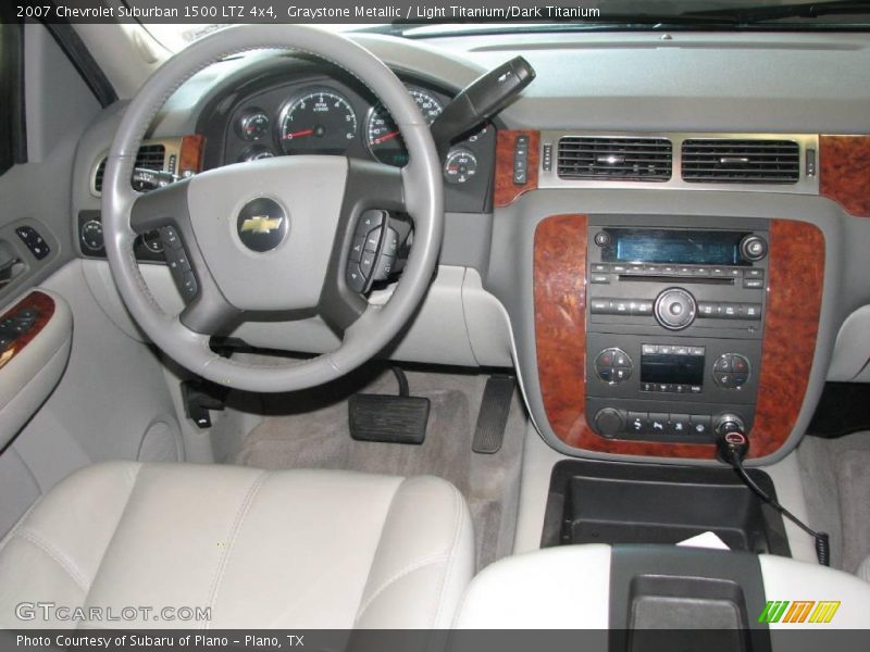 Graystone Metallic / Light Titanium/Dark Titanium 2007 Chevrolet Suburban 1500 LTZ 4x4