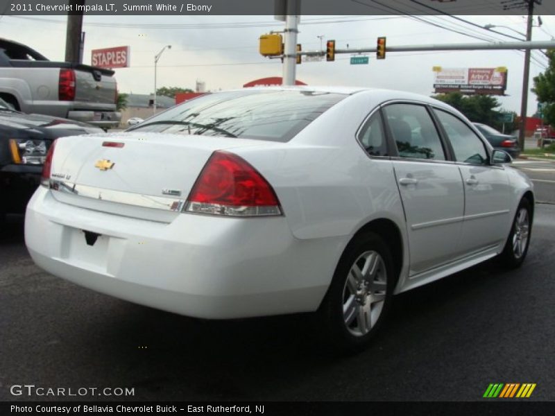 Summit White / Ebony 2011 Chevrolet Impala LT